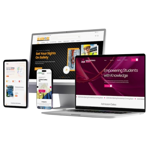 Montana Coders software engineering portfolio shown across desktop, laptop and mobile devices